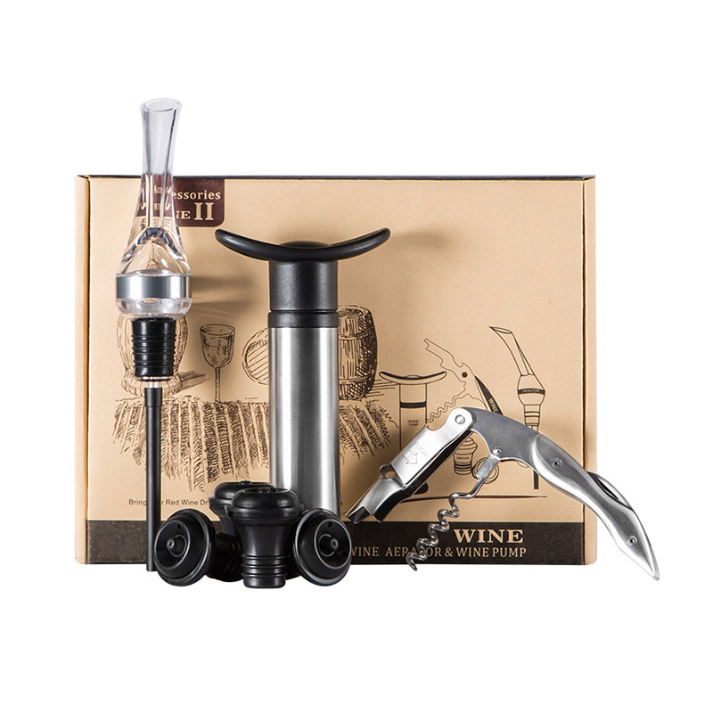 BR-WG35 Wine Corkscrew Set With Stainless Steel Wine Corkscrew